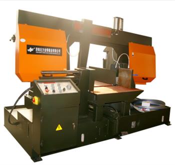 可調(diào)角度帶鋸床，就選金萬鋒品牌