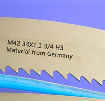 金鋒鋸業(yè)生產(chǎn)的雙金屬帶鋸條的優(yōu)點